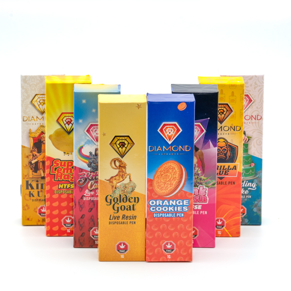 Diamond Concentrates – HTSFE Disposable – Super Lemon Haze – 1000mg